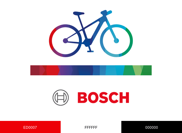 Bosch eBike Systems brand color palette