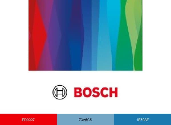 Bosch Life Safety Systems brand color palette