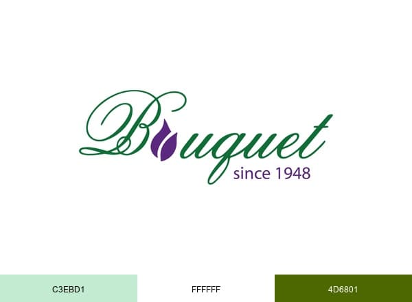Bouquet brand color palette