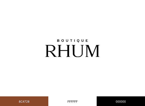 Boutique-Rhum brand color palette