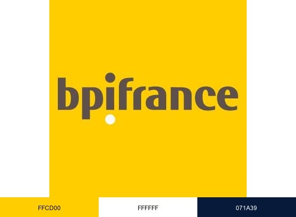 Bpifrance brand color palette