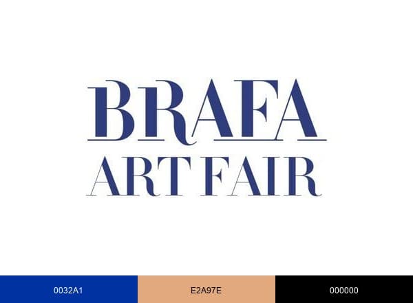 BRAFA Art Fair brand color palette
