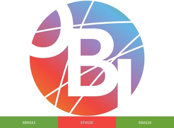 Ontario Brain Institute brand color palette