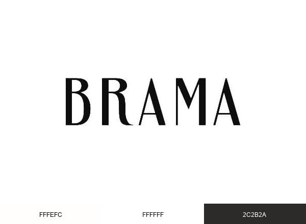 Brama Hotels brand color palette