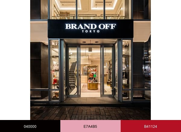 BRAND OFF brand color palette