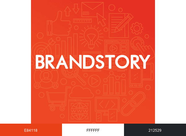 Brandstory brand color palette
