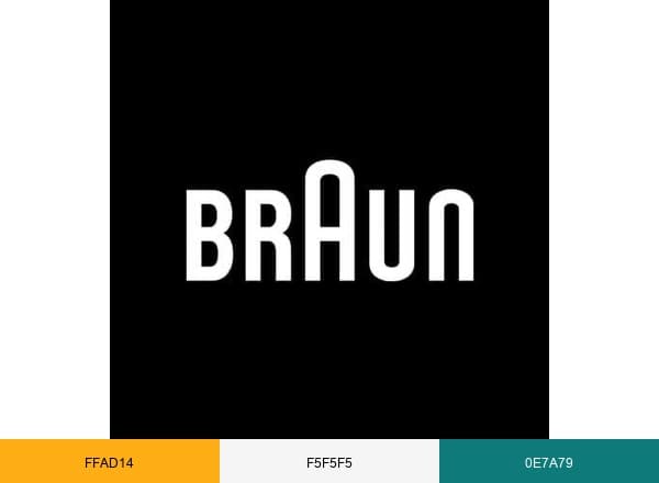 Braun-Clocks brand color palette