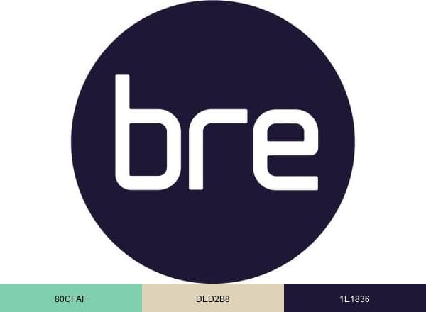 BRE brand color palette