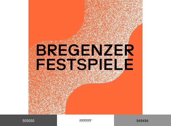 Bregenzer Festspiele GmbH brand color palette