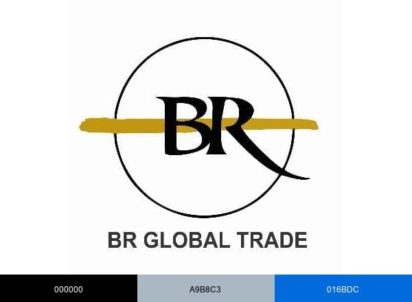 BR Global Trade brand color palette