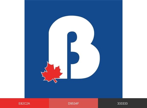 The Brick brand color palette