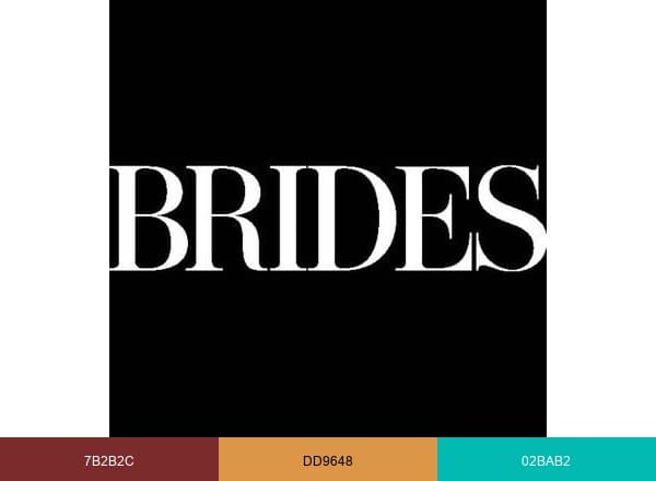 BRIDES brand color palette