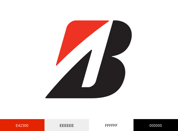 Bridgestone Tires brand color palette