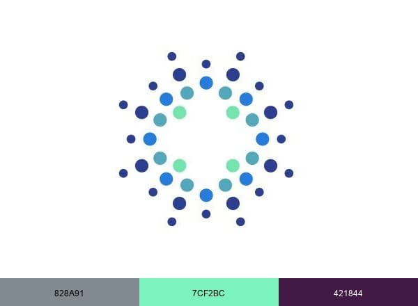 Bright Health brand color palette