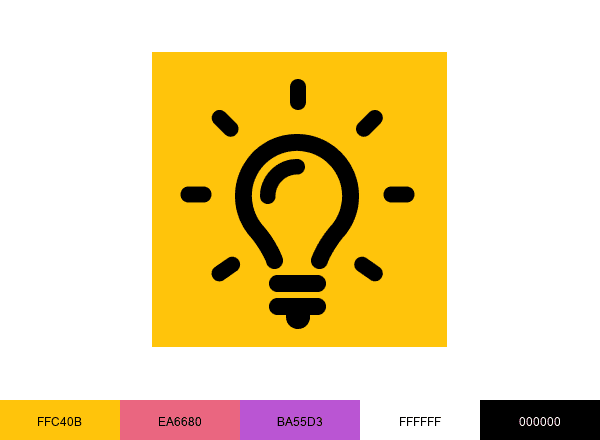 Bright Side brand color palette