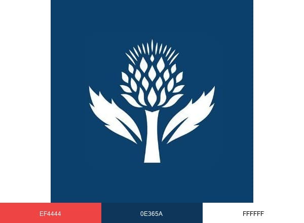 Britannica brand color palette
