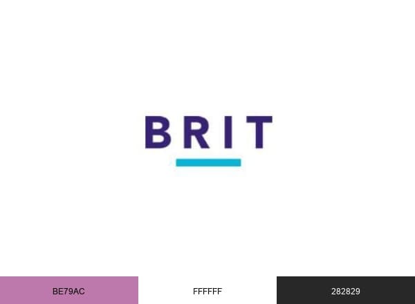 Brit Insurance brand color palette