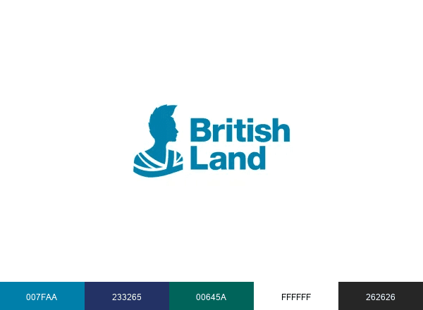 British Land brand color palette