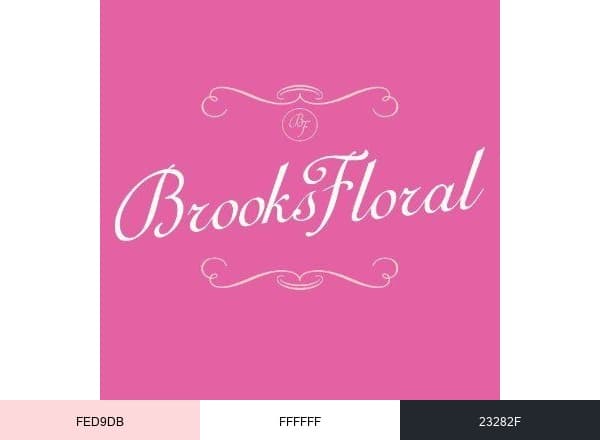 Colorado Florist brand color palette