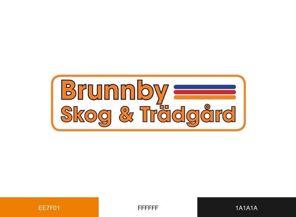 Brunnby Skog & Trädgård AB brand color palette