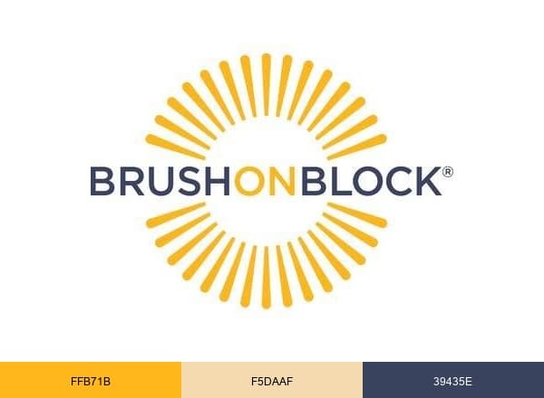 Brush On Block brand color palette