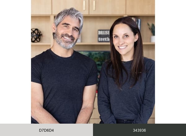 Bryn Mawr Orthodontics brand color palette