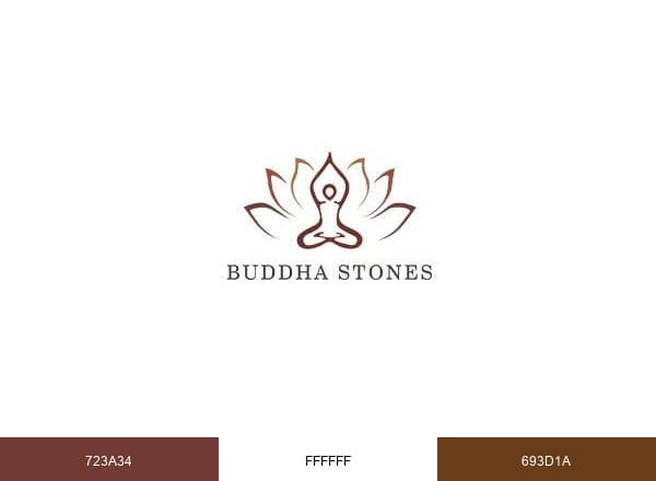 Buddha Stones brand color palette