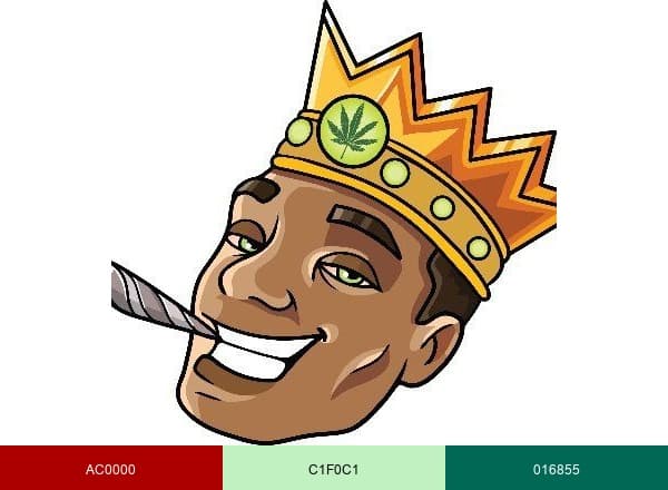 Bud Lords DC brand color palette