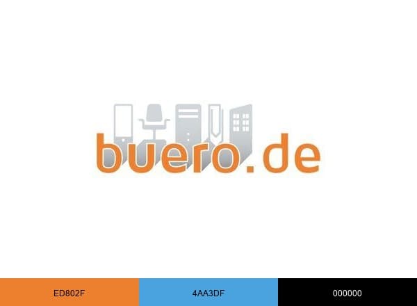 Buero.De brand color palette