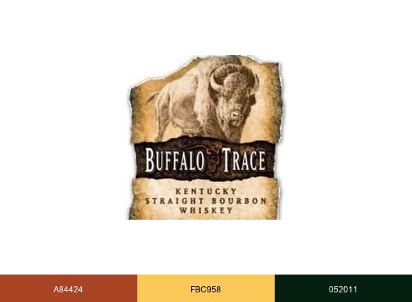Buffalo Trace brand color palette