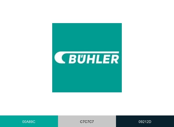 Bühler Group brand color palette