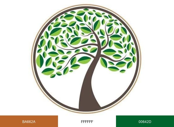 BuildASoil brand color palette