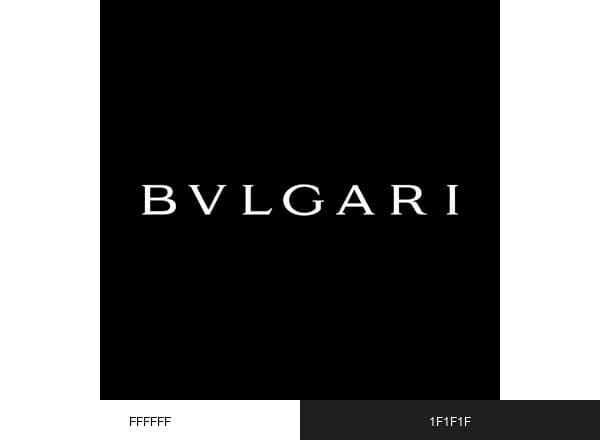 Bulgari brand color palette