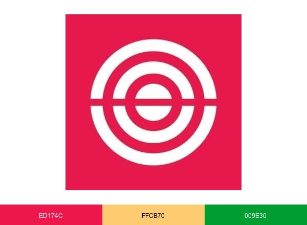 Bullseye Glass brand color palette