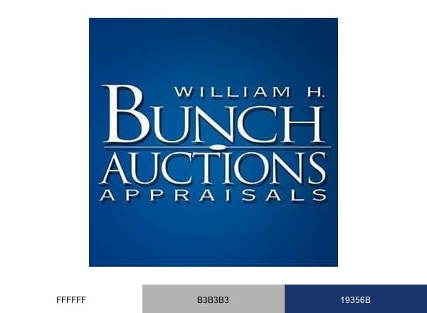 Bunch Auctions brand color palette