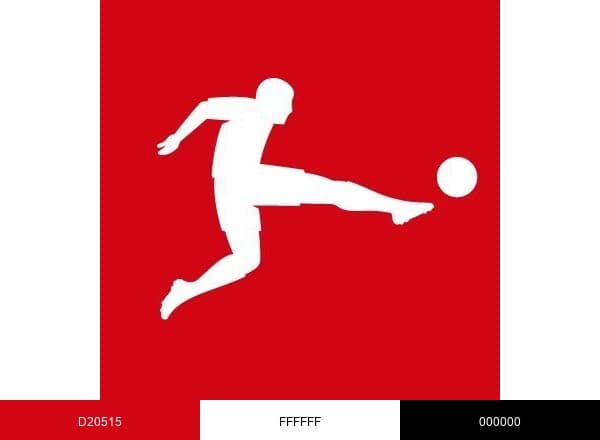 Bundesliga English brand color palette