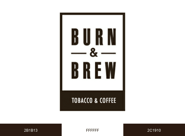 Burn & Brew brand color palette