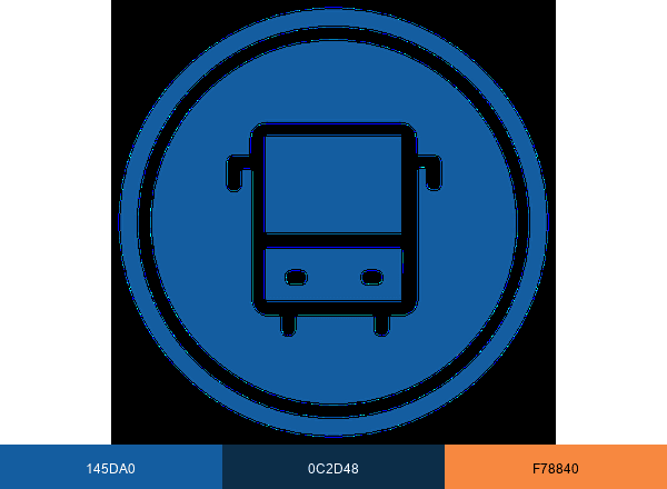 BusesUY brand color palette