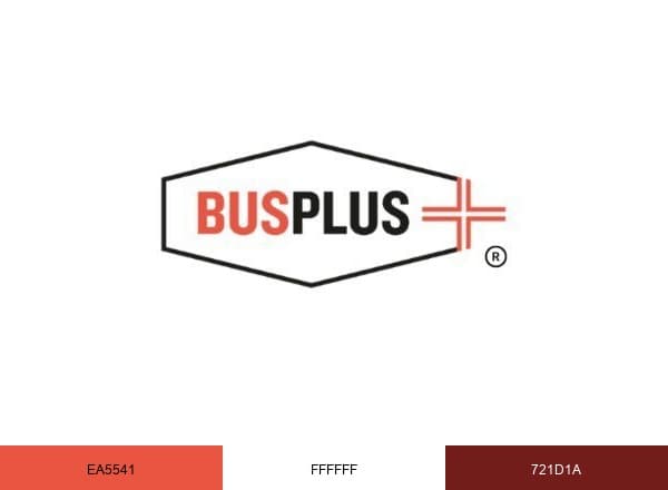 Bus Plus brand color palette