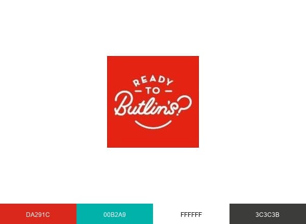 Butlin's brand color palette