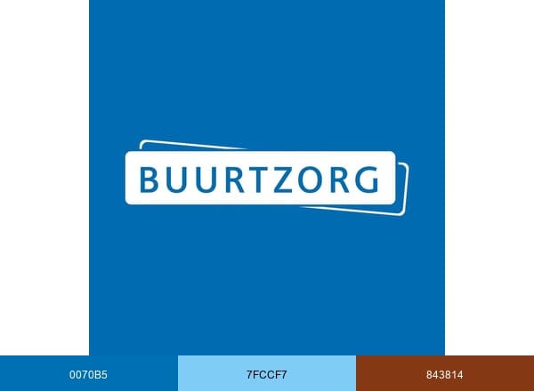 Buurtzorg Caribbean brand color palette
