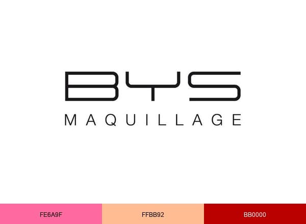 BYS Maquillage brand color palette