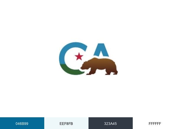 California State brand color palette