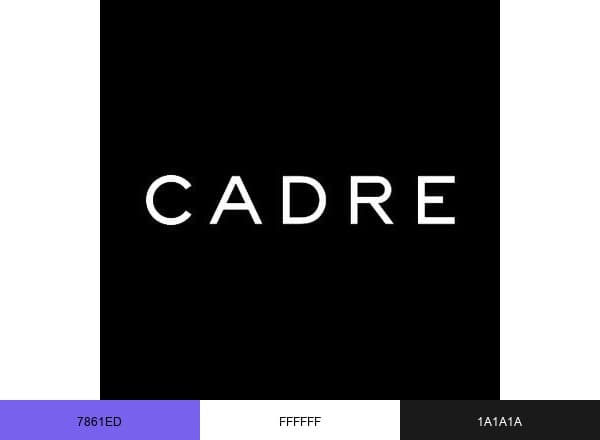 Cadre brand color palette