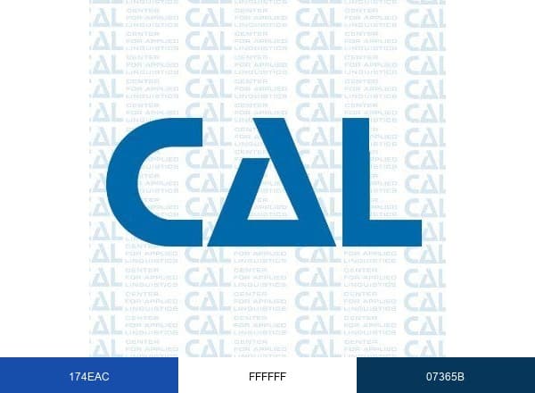 Center for Applied Linguistics brand color palette