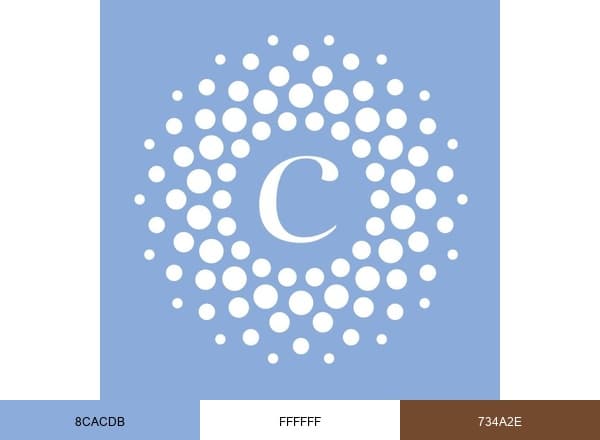 Calicéo brand color palette