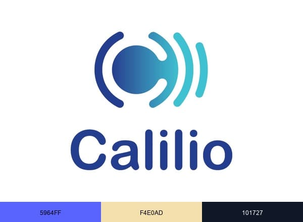 Calilio brand color palette