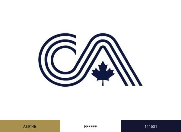 Calm Air brand color palette