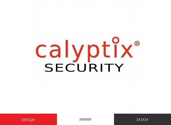Calyptix Security brand color palette