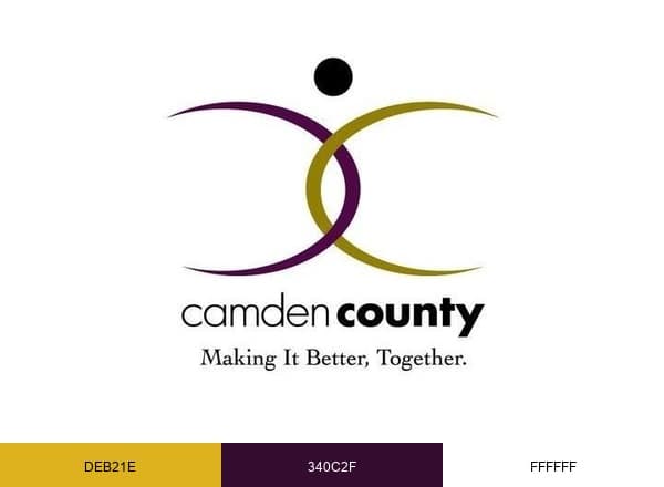 Camden County brand color palette